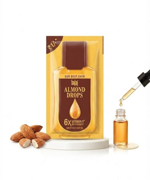 Bajaj Almond Drops Hair Oil Pouch or Sachet
