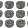 Dish Wash Stainless Steel Sponges wire Foil Ball Scrubber