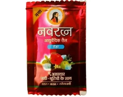 Navratna Oil Sachet/Pouch