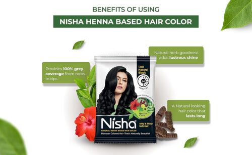 Nisha Hair Color Natural Black4