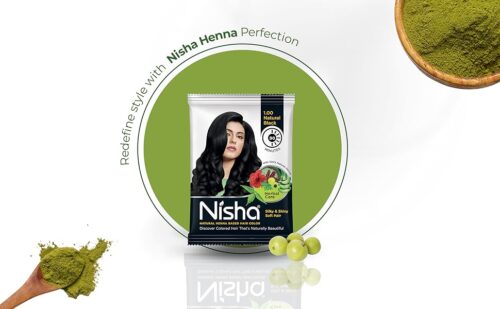Nisha Hair Color Natural Black4