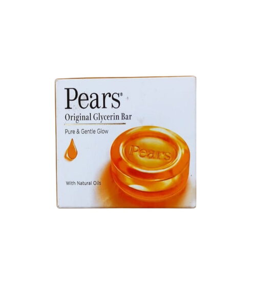 Pears Original Glycerin Bar Soap is a heritage skincare product formulated with 98% pure plant-based glycerin and high-quality natural oils. Known for its iconic transparent amber appearance and distinctive spicy amber fragrance, it provides a gentle, hydrating clean that preserves the skin's natural moisture barrier. Key Benefits Deep Hydration: Uses glycerin as a natural humectant to draw water into the skin and lock in moisture. Gentle Cleansing: Safely cleanses the skin without stripping its natural protective oils, preventing post-shower dryness. Versatile Daily Care: Mild enough to be used as a face soap, hand soap, or full-body soap for all age groups. Clean Formula: Dermatologically tested, paraben-free, and hypoallergenic to support sensitive skin types.